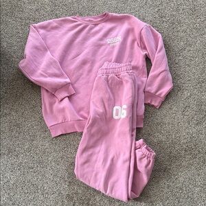 Pink Sweat Set